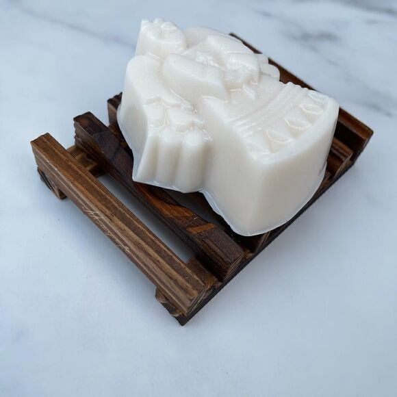 Angel soap bars - SET OF 3 Handmade natural Shea butter soap - Picture 3 of 6